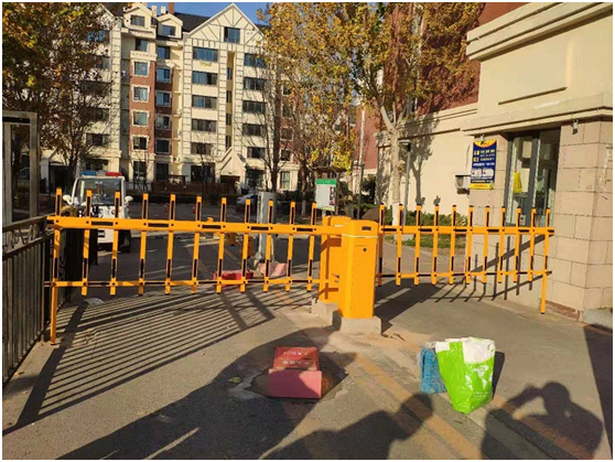 沈陽小區(qū)停車場柵欄道閘更換改造